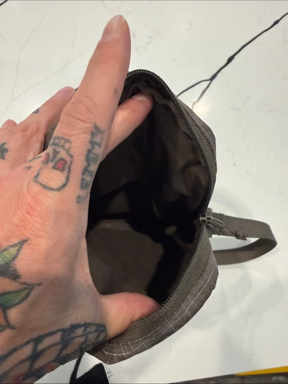 Supreme Green/Brown Camo Shoulder Bag